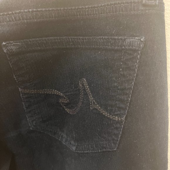 AG Adriano Goldschmied Navy Corduroy Angel Boot Cut Women's Pant Size 26R - Picture 5 of 5